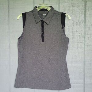Nivo Sports Women's Sleeveless Polo Golf Shit. size M